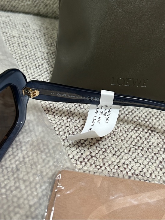 Loewe Slim 54MM Rectangular Sunglasses Blue main image 7
